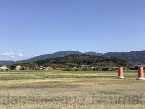 Mt. Amakaku as seen from the Fujiwara-kyo site