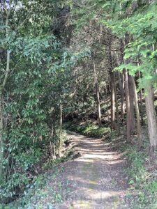 Road to the top of the tomb